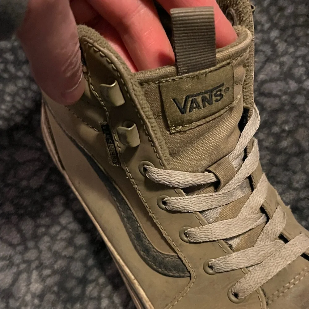 Vans Kids Tan High-Top Boots